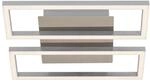 Briloner LED-Deckenleuchte 'Frame' matt-nickelfarben 1400 lm, 23,8 x 28 cm