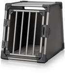 TRIXIE Transportbox M Aluminium graphitfarben 55 x 61 x 74 cm