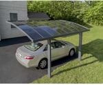 Palram-Canopia Einzelcarport 'Arizona Breeze' anthrazit 289 x 495 cm Polycarbonat
