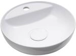 Fackelmann Handwaschbecken eckig wei&szlig; 42 x 13 x 42 cm