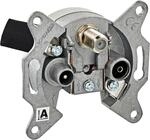 Schwaiger SAT-Einzelanschlussdose 2,5 dB silbern