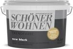 Sch&ouml;ner Wohnen Farbe Trendfarbe 'New Black' schwarz matt 2,5 l
