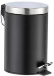 Zeller Kosmetikeimer schwarz 3 l