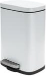 Spirella Treteimer 'Akira' Stahl matt-white 5 l