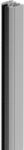 GroJa Aluminium-Klemmschiene 'Ambiente' rechts silber 93,5 cm