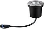 Paulmann Bodeneinbauleuchte 'Plug & Shine Floor' &Oslash; 9,8 cm silbern
