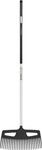 Fiskars Laubrechen 'Xact' Edelstahl 49 x 176 cm