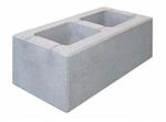 Diephaus Mauerstein 'T-Wall Trend' Beton hellgrau 45 x 22,5 x 16,5 cm