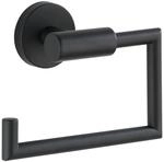 Wenko Toilettenpapierhalter 'Bosio Black' Edelstahl rostfrei, matt