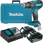 Makita Akku-Bohrschrauber 'DDF485RFE' 18 V mit 2 Akkus und Ladeger&auml;t