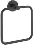 Wenko Handtuchring 'Bosio Black' matt, Edelstahl rostfrei
