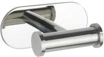 Wenko Wandhaken 'Duo Turbo-Loc Orea Shine' Edelstahl gl&auml;nzend 10 x 4,5 x 6,5 cm