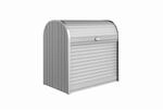Biohort Garten- und M&uuml;lltonnenbox 'StoreMax 120' silber-metallic