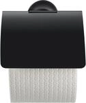Duravit WC-Rollenhalter 'Starck T' mit Deckel 12,5 x 13,1 x 8,3 cm schwarz matt