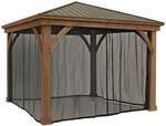 Westmann Moskitonetz Mesh f&uuml;r Pavillon 'Devon 1212' schwarz