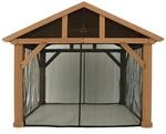 Westmann Moskitonetz Mesh f&uuml;r Pavillon 'Yukon 1412' schwarz