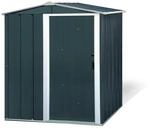toom Metallger&auml;tehaus 'Eco 5x4' anthrazit/wei&szlig; 162 x 122 x 182 cm