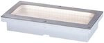 Paulmann Solar-Bodenbeleuchtung 'Aron' mit Bewegungsmelder metallfarben 20 x 4,2 x 10