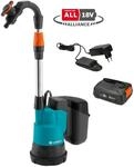 Gardena Akku-Regenfasspumpe '2000/2 18V Power4All' 2000 l/h