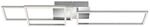 Briloner LED-Deckenleuchte 'Frame' chromfarben/aluminiumfarben 3300 lm, 26 x 92,8 cm