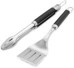 Weber Grillbesteck-Set 'Precision' Edelstahl 2-teilig