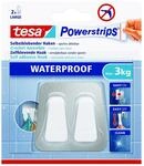 tesa Doppelhaken 'Powerstrips Waterproof' Metall/Kunststoff selbstklebend