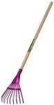 Freund Victoria Kinder-Faecherbesen lila Metall 75 cm