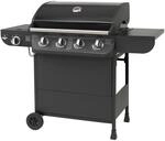El Fuego Gasgrill 'Columbus' schwarz 107,5 x 130 x 58,5 cm