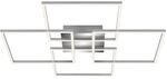 Briloner LED-Deckenleuchte 'Frame' chromfarben/aluminiumfarben 4800 lm, 72,4 x 72,4