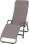Siena Garden Liegestuhl 'Fano' taupe 71 x 112 x 150 cm
