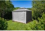 Sojag Vorhang-Set f&uuml;r Pavillon 'Messina 1012' taupe