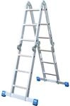Krause Mehrzweckleiter 'Stabilo' 4 x 3 Sprossen, 3,55 m, inkl. Plattform-Set