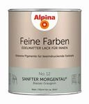 Alpina Feine Farben 'Sanfter Morgentau' graugr&uuml;n matt 750 ml