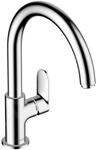 Hansgrohe Sp&uuml;ltischarmatur 'M35' chromfarben 23,5 cm