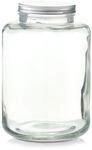 Zeller Vorratsglas transparent 7 l mit Metalldeckel