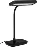 Brilo LED-Tischleuchte 'DAYLIGHT' Kunststoff schwarz 44 x 23 x 12 cm