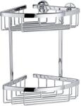 tesa Eck-Duschablage 'Aluxx' Aluminium mit Klebel&ouml;sung 26 cm x 16,3 cm x 17 cm