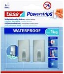 tesa Haken 'Powerstrips Waterproof Small' Metall selbstklebend