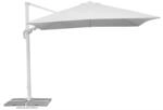 Schneider Ampelschirm 'Rhodos Twist Bianco' drehbar 300 x 300 cm