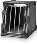TRIXIE Transportbox S Aluminium graphitfarben 48 x 56 x 61 cm