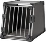 TRIXIE Transportbox M-L Aluminium graphitfarben 61 x 65 x 86 cm