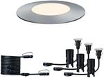 Paulmann Einbauleuchten-Set 'Plug & Shine' f&uuml;r au&szlig;en, 3 Einbauleuchten mit