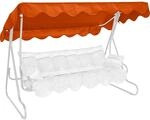 Angerer Freizeitm&ouml;bel Ersatzdach f&uuml;r Hollywoodschaukel terrakotta 210 x 145 cm