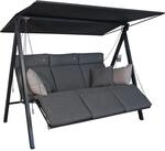 Angerer Freizeitm&ouml;bel Hollywoodschaukel 'Lounge Smart' 3-Sitzer grau 210 x 160...