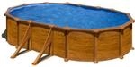 GRE Stahlwandpool-Set 'Mauritus' 500 x 300 x 132 cm mit Sicherheitsleiter und