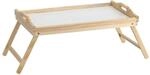 Zeller Bett-Tablett naturfarben 50 x 24,5 x 30 cm
