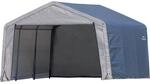 ShelterLogic Folienger&auml;tehaus 'Shed-in-a-Box' grau 13,7 m&sup2; 370 x 370 x 260 cm