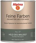 Alpina Feine Farben 'Held des Waldes' moosgr&uuml;n matt 750 ml