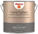 Alpina Feine Farben 'Kunst der Linie' graphitfarben seidenmatt 2,5 l