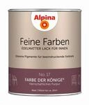 Alpina Feine Farben 'Farbe der K&ouml;nige' purpurrot matt 750 ml